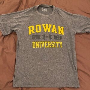 Under Armour Gray Rowan University Athletic Tee